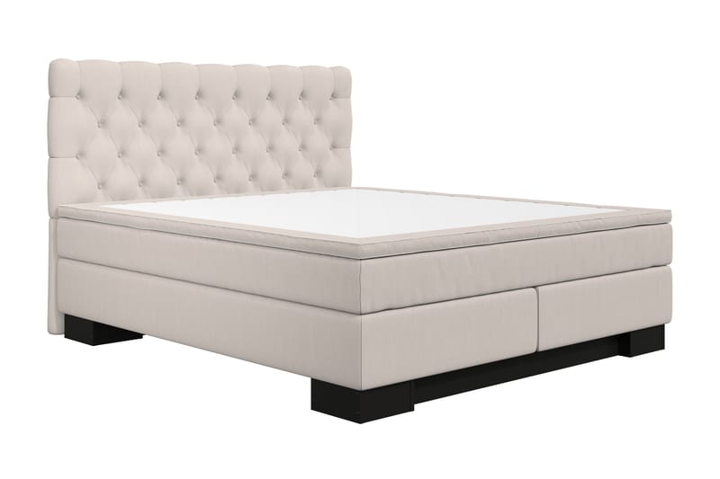 Hilton Luksus Kontinentalseng 180x210 - Beige - Møbler - Senge - Kontinentalsenge