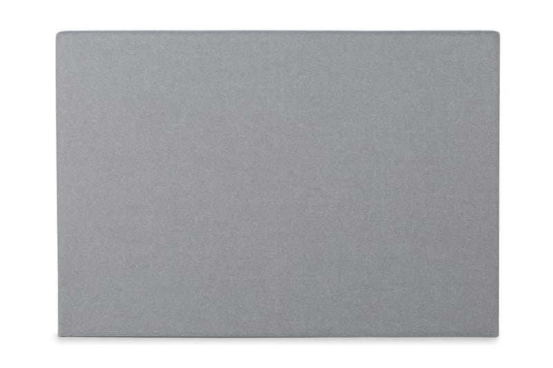 Hilton Lyx Komplet Sengepakke 120 cm Lysegrå - Sort Sokkel - Møbler - Senge - Komplet sengepakke