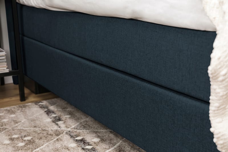 Hilton Lyx Komplet Sengepakke 120 - Mørkeblå - Komplet sengepakke - Kontinentalsenge