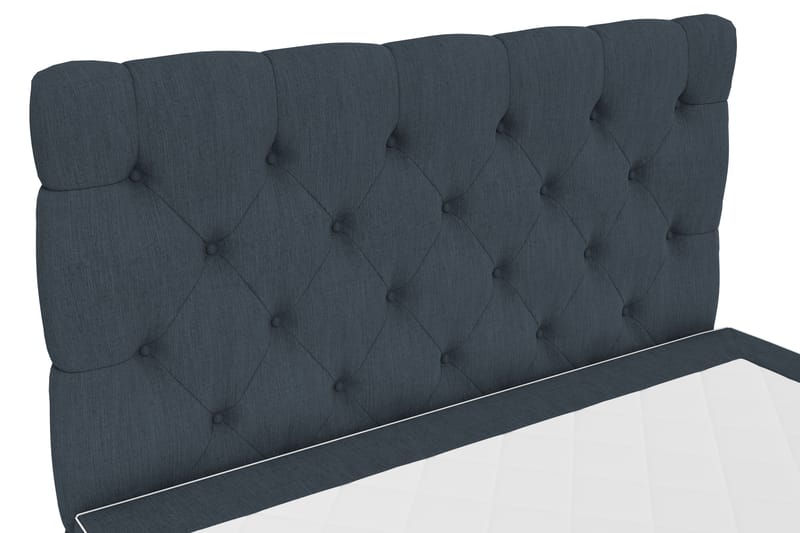 Hilton Lyx Komplet Sengepakke 140x210 - Mørkeblå - Møbler - Senge - Komplet sengepakke