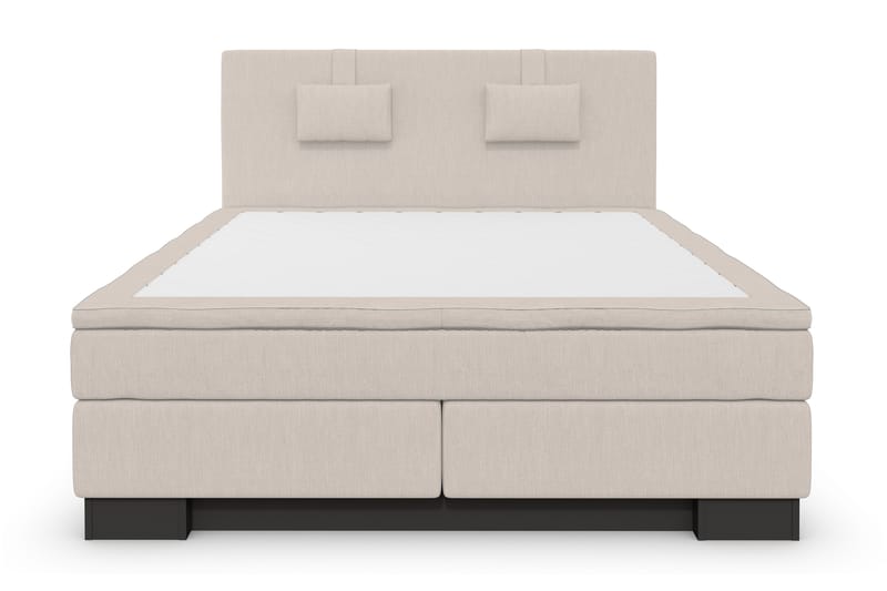 Hilton Lyx Komplet Sengepakke 160 - Beige - Møbler - Senge - Komplet sengepakke