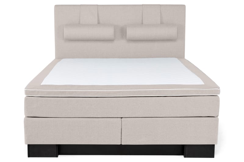 Hilton Lyx Komplet Sengepakke 160 - Beige - Møbler - Senge - Komplet sengepakke