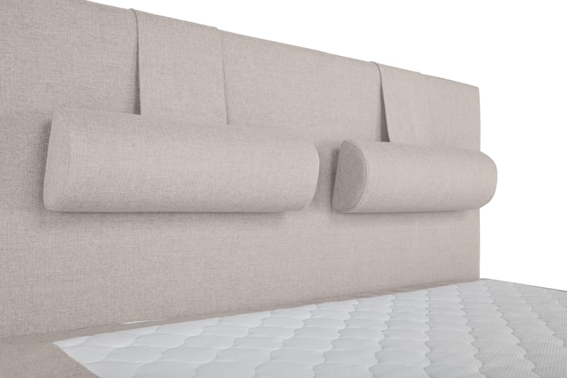 Hilton Lyx Komplet Sengepakke 160 - Beige - Møbler - Senge - Komplet sengepakke