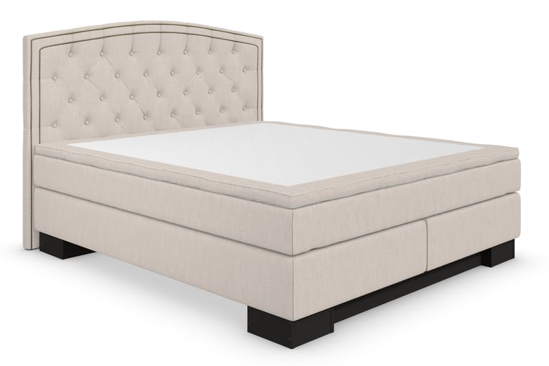 Hilton Lyx Komplet Sengepakke 160x210 Amiral Gavl Buet - Beige - Møbler - Senge - Komplet sengepakke