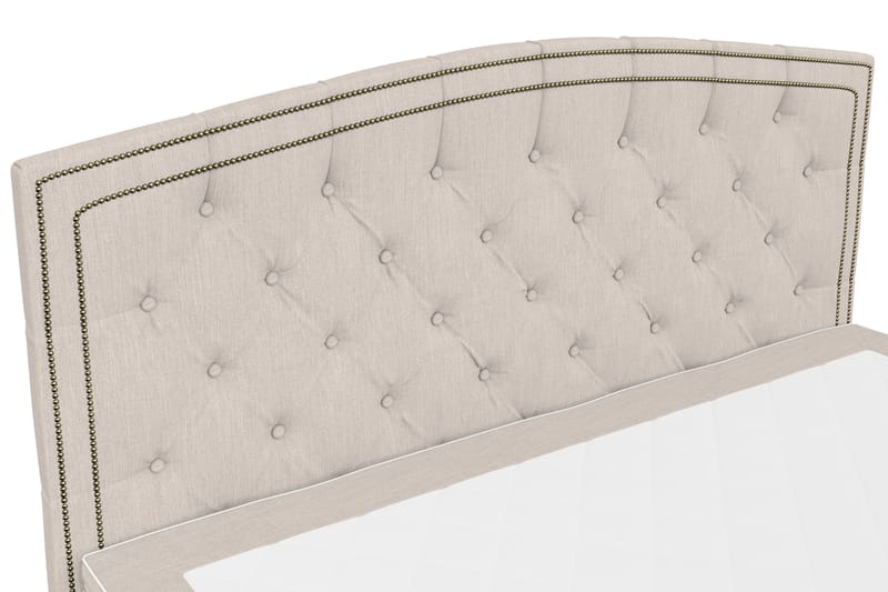 Hilton Lyx Komplet Sengepakke 160x210 Amiral Gavl Buet - Beige - Komplet sengepakke - Kontinentalsenge - Dobbeltsenge