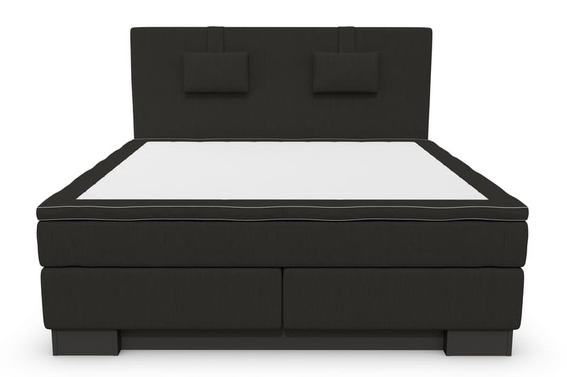 Hilton Lyx Komplet Sengepakke 180x200 - Sort - Møbler - Senge - Komplet sengepakke