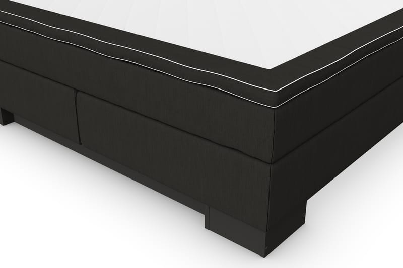 Hilton Lyx Komplet Sengepakke 180x200 - Sort - Møbler - Senge - Komplet sengepakke