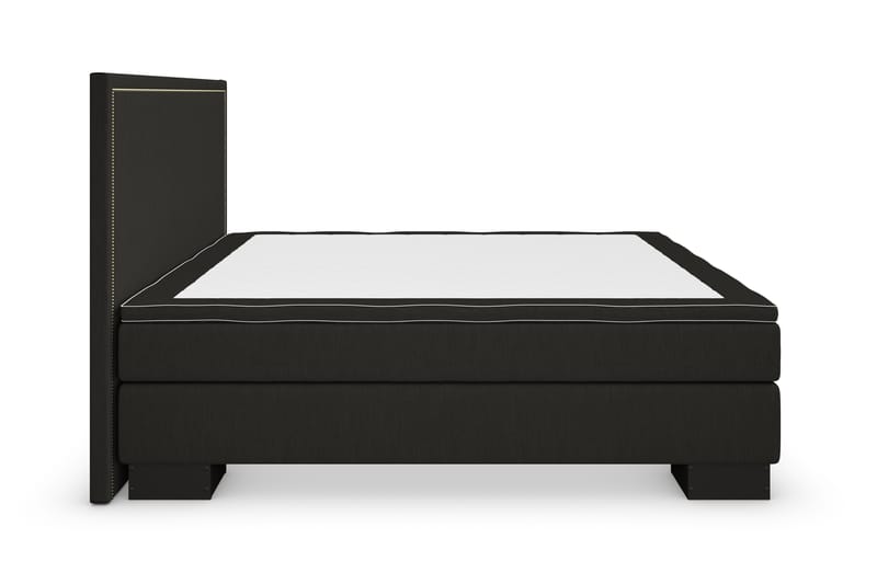 Hilton Lyx Komplet Sengepakke 180x210 Amiral Gavl Lige - Sort - Møbler - Senge - Komplet sengepakke