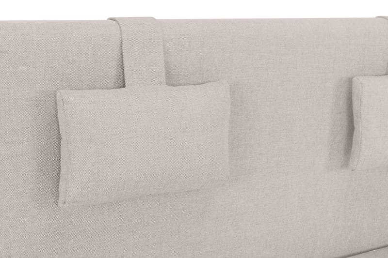 Hilton Lyx Komplet Sengepakke 210x210 - Beige - Møbler - Senge - Komplet sengepakke