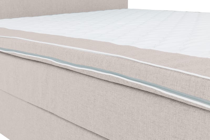 Hilton Lyx Komplet Sengepakke 210x210 - Beige - Møbler - Senge - Komplet sengepakke