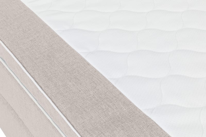 Hilton Lyx Komplet Sengepakke 210x210 - Beige - Møbler - Senge - Komplet sengepakke
