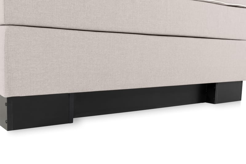 Hilton Lyx Komplet Sengepakke 210x210 - Beige - Møbler - Senge - Komplet sengepakke