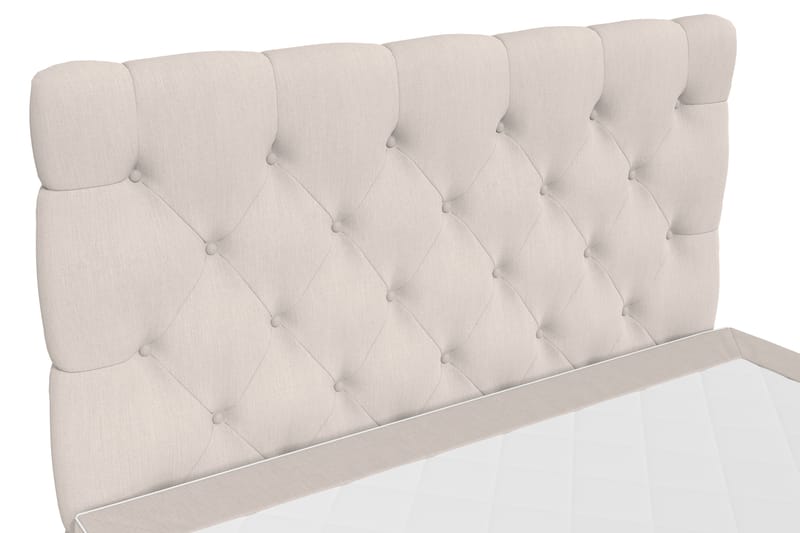 Hilton Lyx Kontinentalseng 120 cm - Beige - Møbler - Senge - Kontinentalsenge