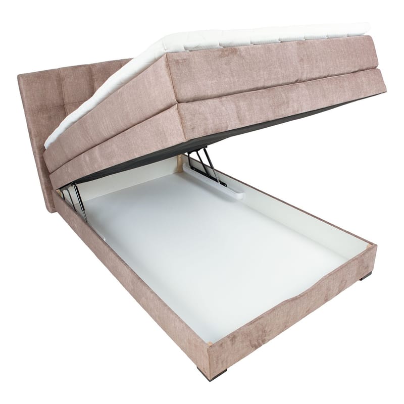 Kontinentalseng Holvik 120x200 cm - beige - Møbler - Senge - Enkeltsenge