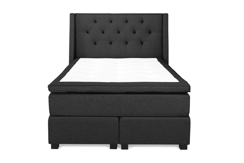 Imperia Komplet Sengepakke 140x200 cm - Sort - Møbler - Senge - Komplet sengepakke
