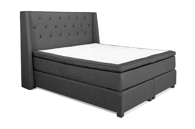 Imperia Komplet Sengepakke 180x200 cm - Grå - Møbler - Senge - Kontinentalsenge