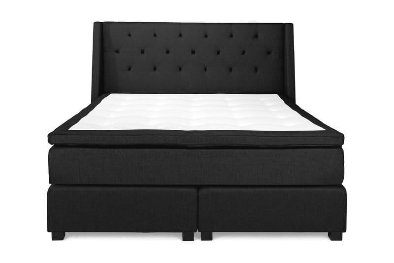 Imperia Komplet Sengepakke 180x200 cm - Sort - Møbler - Senge - Komplet sengepakke