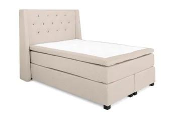 Imperia Kontinentalseng 140x200 cm - Beige - Møbler - Senge - Kontinentalsenge