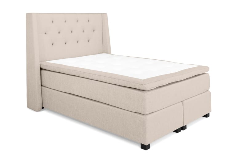 Imperia Kontinentalseng 140x200 cm - Beige - Møbler - Senge - Kontinentalsenge