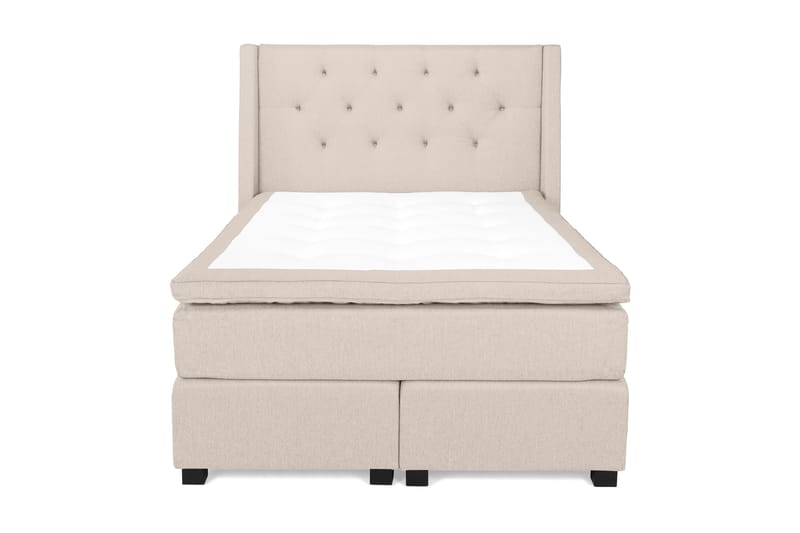 Imperia Kontinentalseng 140x200 cm - Beige - Møbler - Senge - Kontinentalsenge