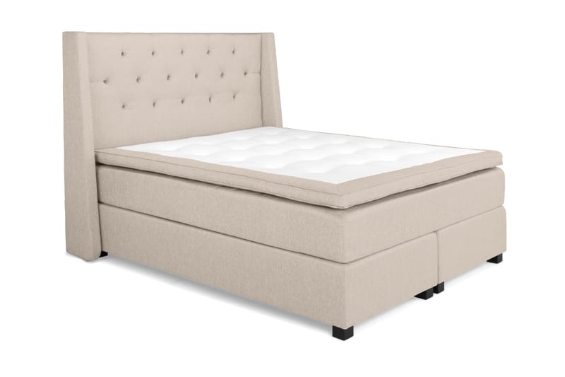 Imperia Kontinentalseng 160x200 cm - Beige - Møbler - Senge - Kontinentalsenge