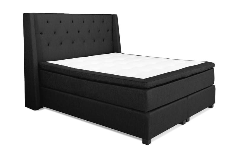 Imperia Kontinentalseng 180x200 cm - Sort - Møbler - Senge - Kontinentalsenge