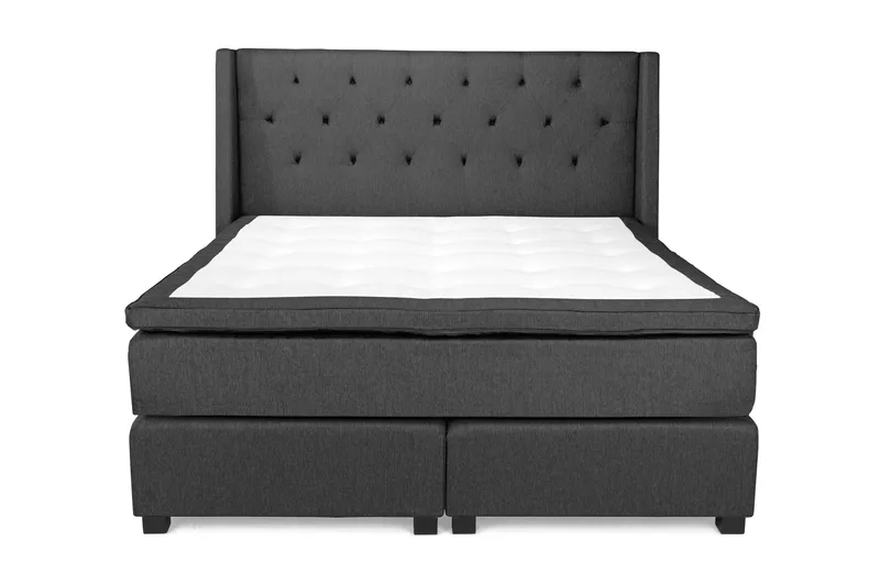 Imperia Kontinentalseng 180x200 - Grå - Møbler - Senge - Kontinentalsenge