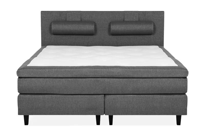 James Kontinentalseng 160x200, lysegrå