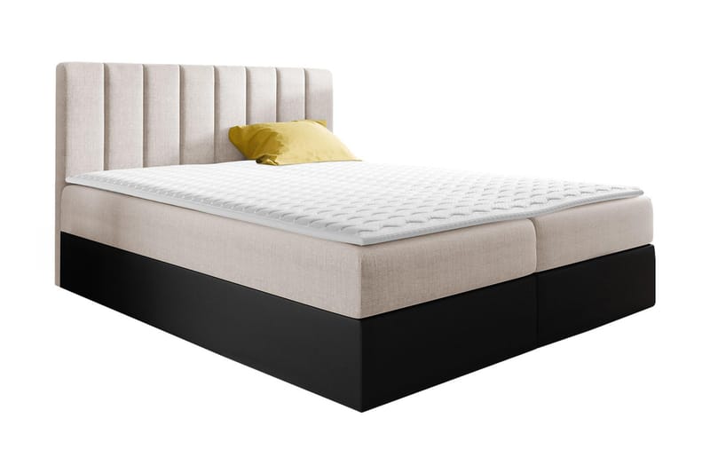 Jendem kontinentalseng 120x200 - Beige - Møbler - Senge - Kontinentalsenge