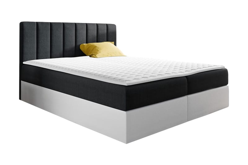 Jendem kontinentalseng 120x200 - Sort - Møbler - Senge - Kontinentalsenge