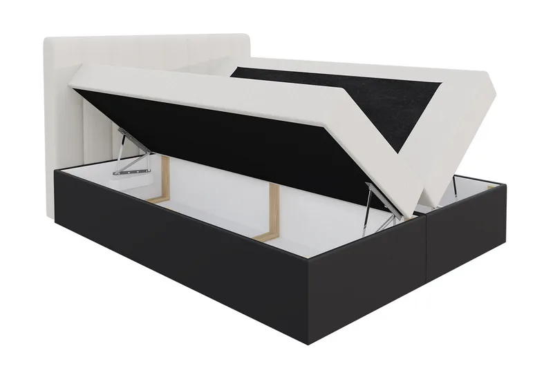 Jendem kontinentalseng 140x200 - Beige - Møbler - Senge - Kontinentalsenge