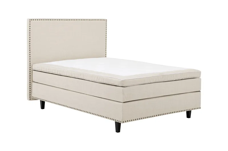 Jolie Kontinentalseng 140 - Beige - Møbler - Senge - Kontinentalsenge