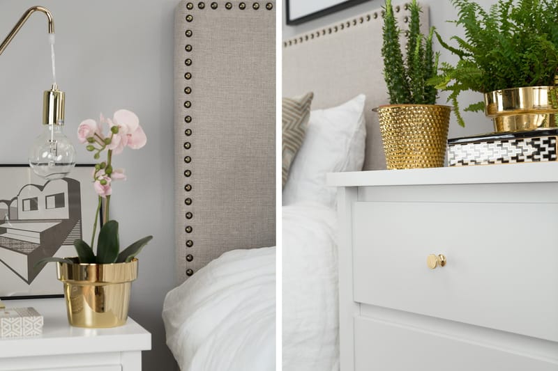 Jolie Kontinentalseng 140x200 - Beige - Møbler - Senge - Kontinentalsenge