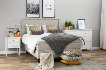 Jolie Kontinentalseng 140x200 - Beige - Møbler - Senge - Kontinentalsenge