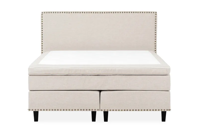 Jolie Kontinentalseng 160x200 Gavl - Beige - Møbler - Senge - Kontinentalsenge