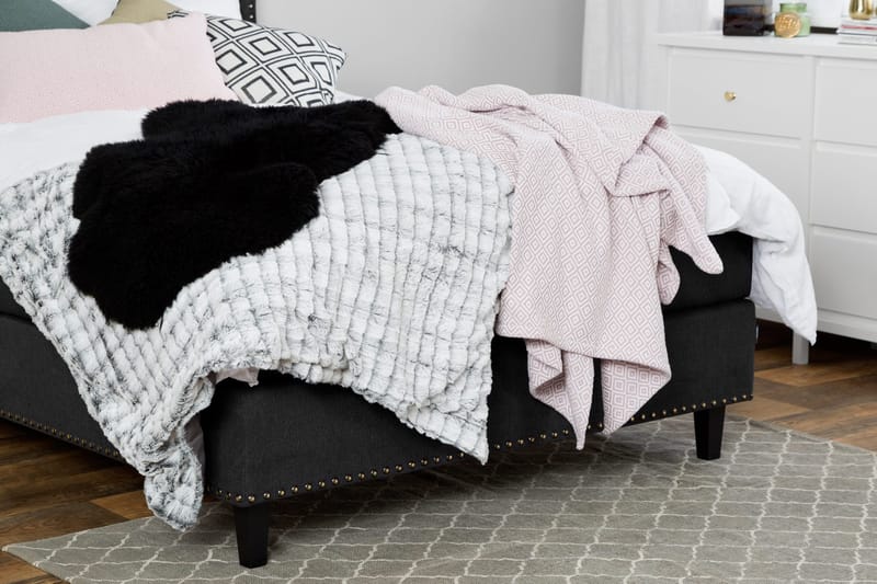 Jolie Kontinentalseng 160x200 Gavl - sort - Møbler - Senge - Kontinentalsenge