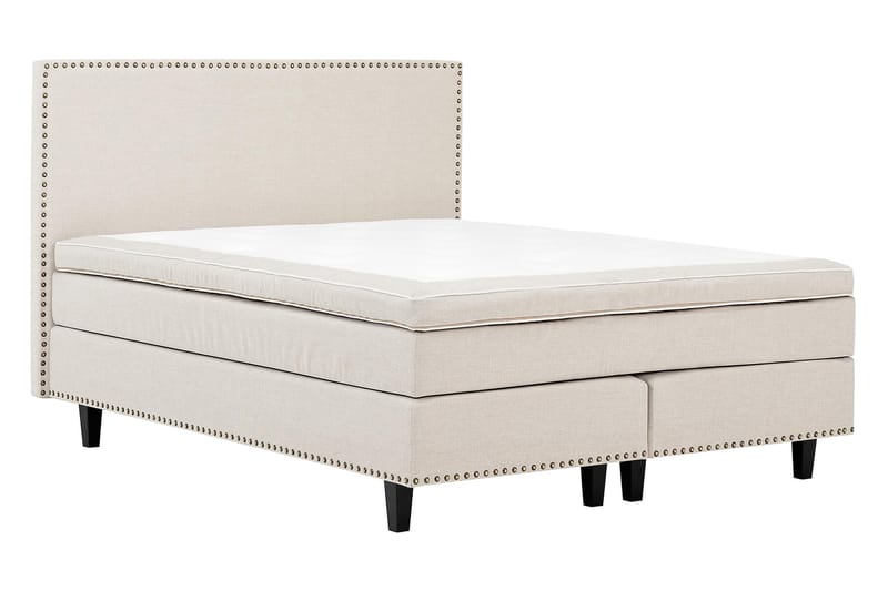Jolie Kontinentalseng 180x200 - Beige - Møbler - Senge - Komplet sengepakke