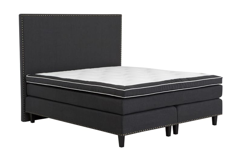 Jolie Kontinentalseng 180x200 - sort - Møbler - Senge - Kontinentalsenge