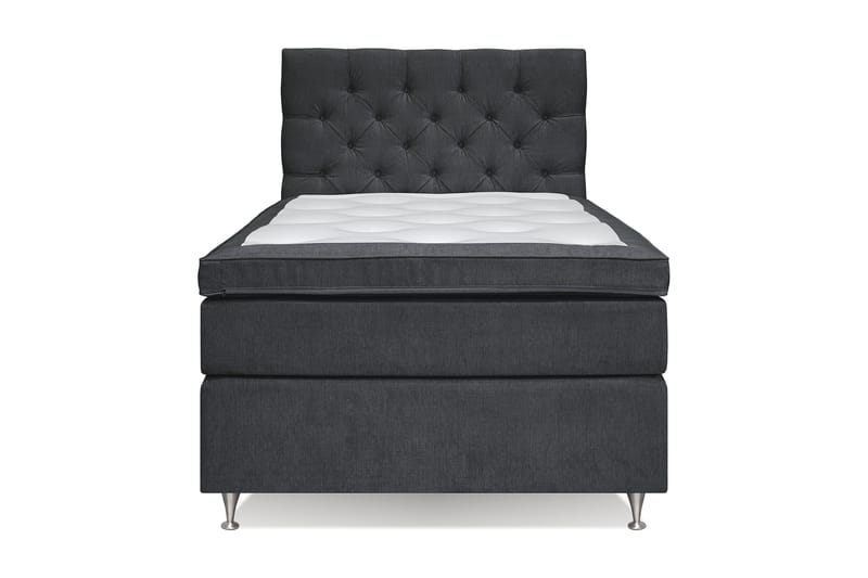 Joluma Kontinentalseng Fast - (+Flere valg) 120x200 cm Sort - Møbler - Senge - Kontinentalsenge