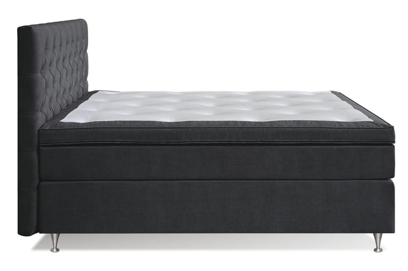 Joluma Kontinentalseng Fast/Medium - (+Flere valg) 180x200 cm Sort - Møbler - Senge - Komplet sengepakke