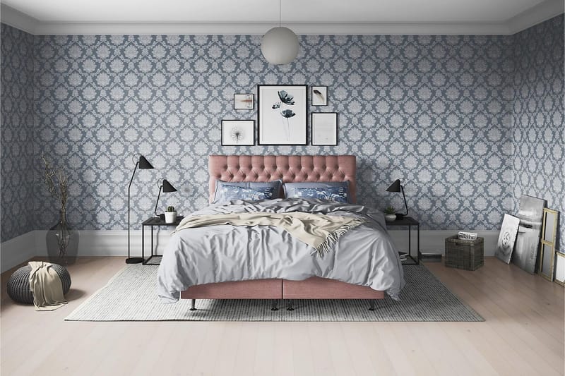 Joluma Sengepakke Fast - (+Flere valg) 105x200 cm Mørk Lyserød - Møbler - Senge - Kontinentalsenge