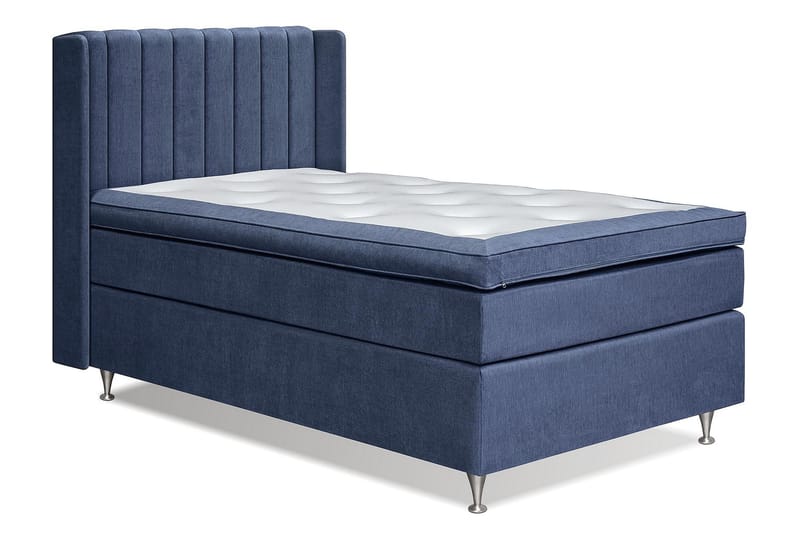 Joluma Sengepakke Fast - (+Flere valg) 105x200 cm Mørkeblå - Komplet sengepakke - Kontinentalsenge