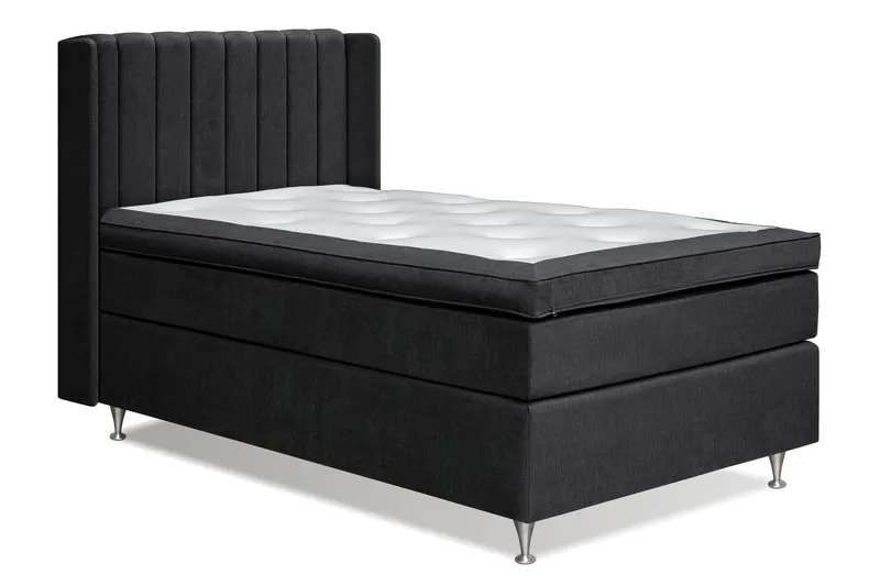 Joluma Sengepakke Fast - (+Flere valg) 120x200 cm Sort - Møbler - Senge - Kontinentalsenge