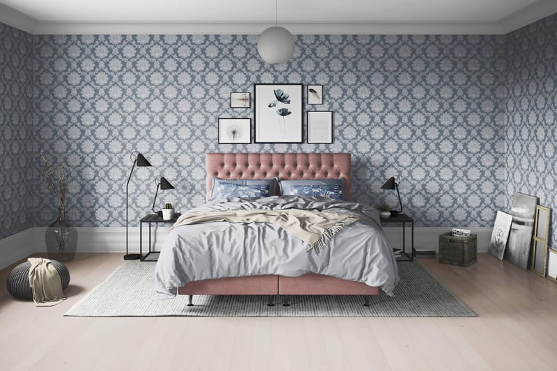 Joluma Sengepakke Fast - (+Flere valg) 160x200 cm Mørk Lyserød - Møbler - Senge - Kontinentalsenge