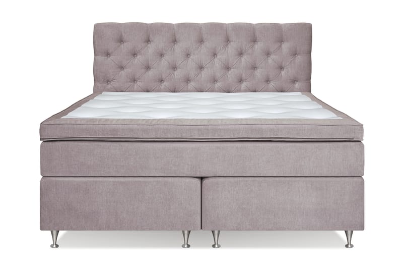 Joluma Sengepakke Fast - (+Flere valg) 160x200 cm Vintagelyserød - Møbler - Senge - Komplet sengepakke