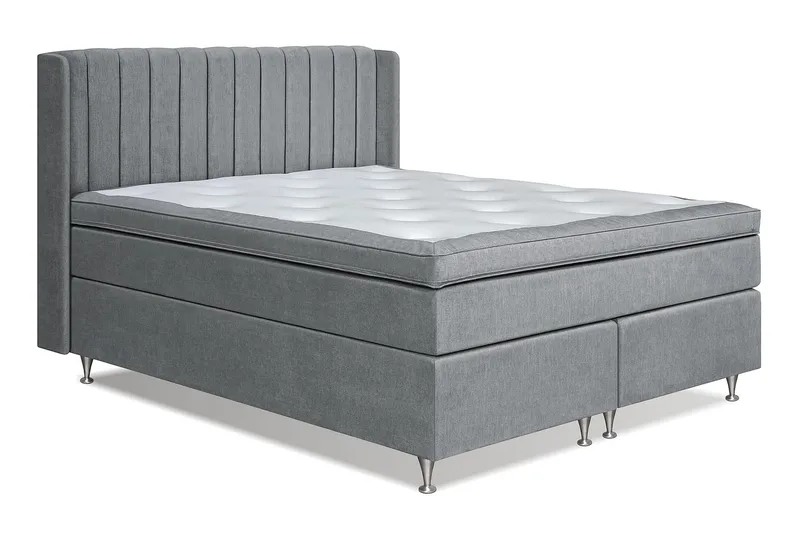 Joluma Sengepakke Fast - (+Flere valg) 180x200 cm Grå - Møbler - Senge - Kontinentalsenge