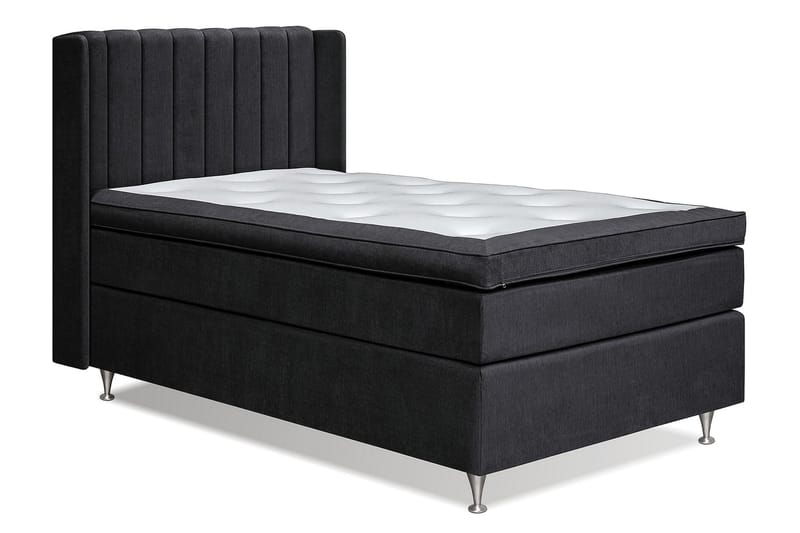 Joluma Sengepakke Medium - (+Flere valg) 120x200 cm Sort - Møbler - Senge - Komplet sengepakke
