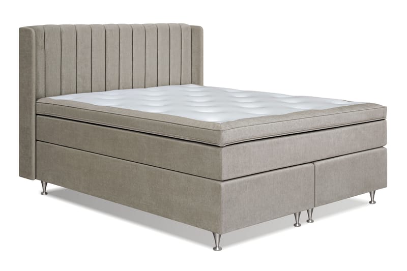 Joluma Sengepakke Medium - (+Flere valg) 180x200 cm Beige - Møbler - Senge - Komplet sengepakke