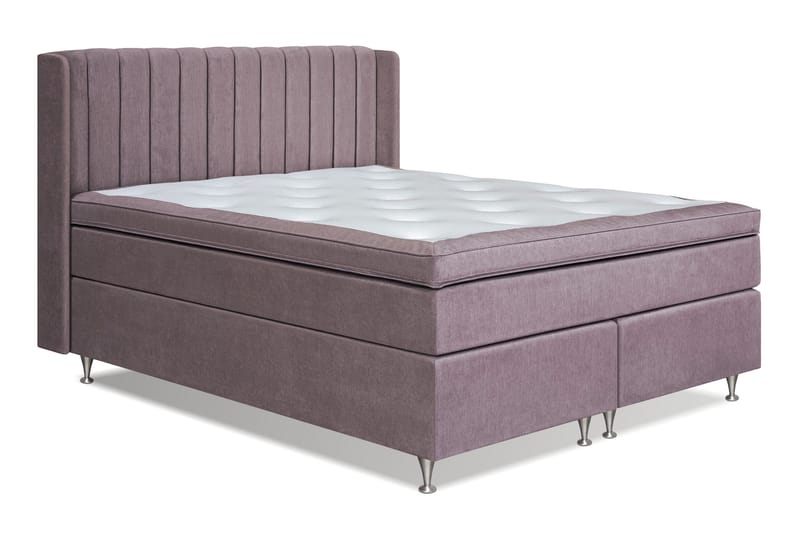 Joluma Sengepakke Medium - (+Flere valg) 180x200 cm Mørk Lyserød - Møbler - Senge - Kontinentalsenge