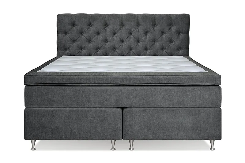 Joluma Sengepakke Medium - (+Flere valg) 180x200 cm Mørkegrå - Møbler - Senge - Kontinentalsenge